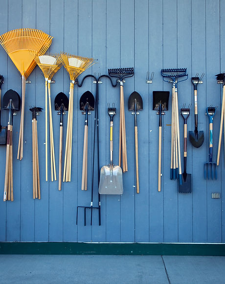 Ferramentas de jardinagem
