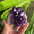 Juicy deeply colored Amethyst sourced from Uruguay 
