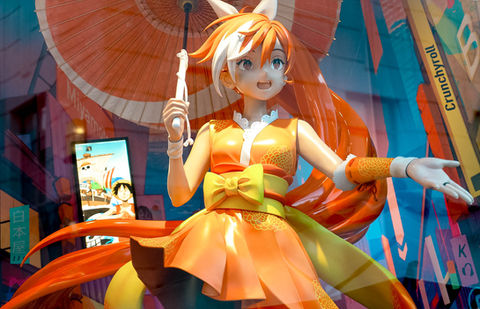 Crunchy Roll | Hime Sculptural Display 