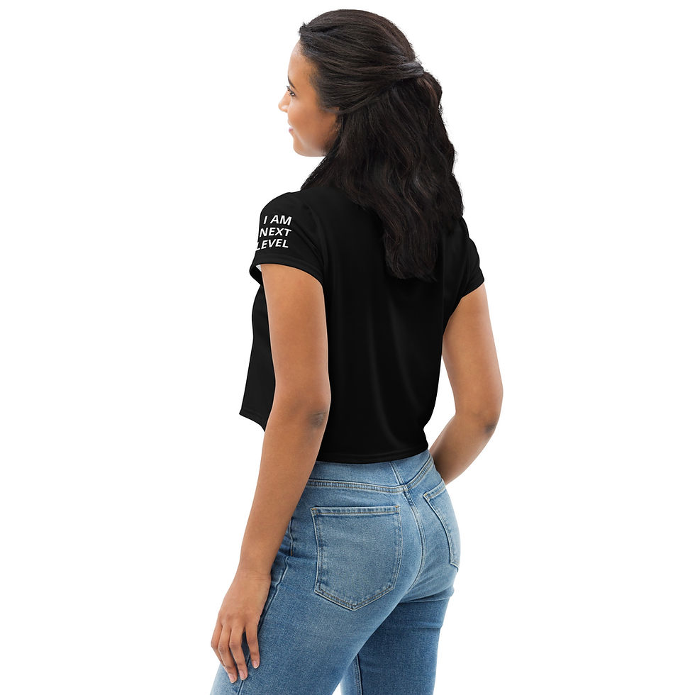 Thumbnail: PDE All-Over Print Crop Tee