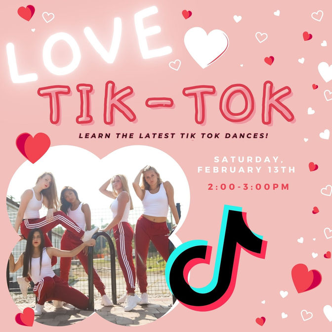 Back by Popular Demand...TIK TOK Class!!!!