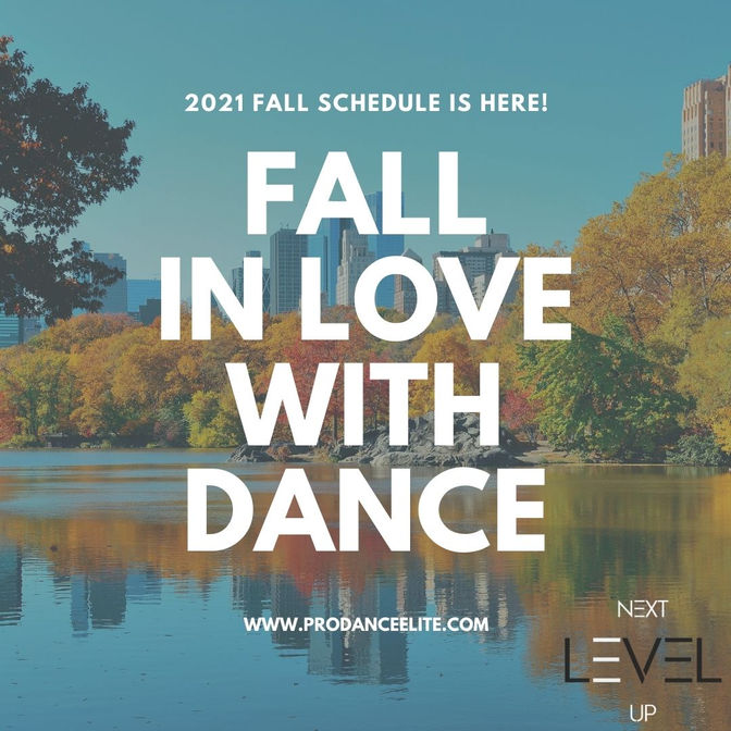 Pro Dance Elite Fall Classes filling fast!!!