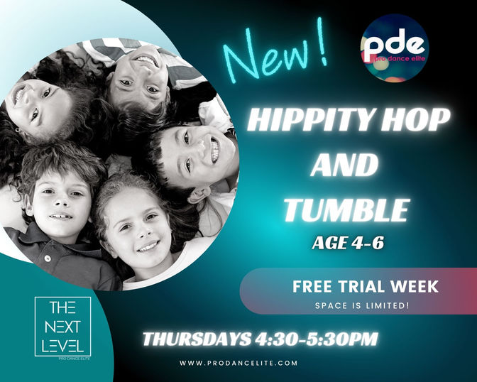 New Class!! Hippity Hop & Tumble Age 4-6