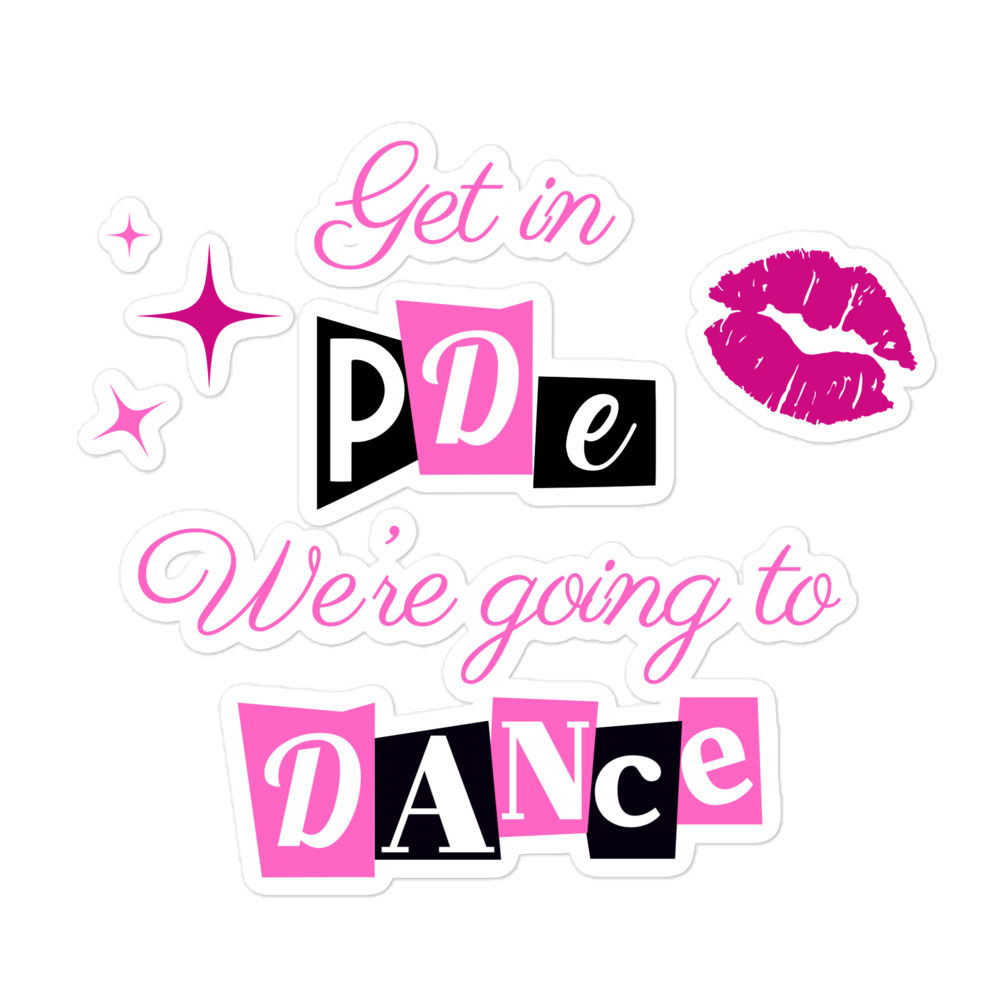 We're Going to Dance Sticker