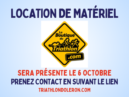 Location de matériel