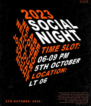 A Night to Treasure: Unleashing the Fun during the ADTP Social Night Fall 2023