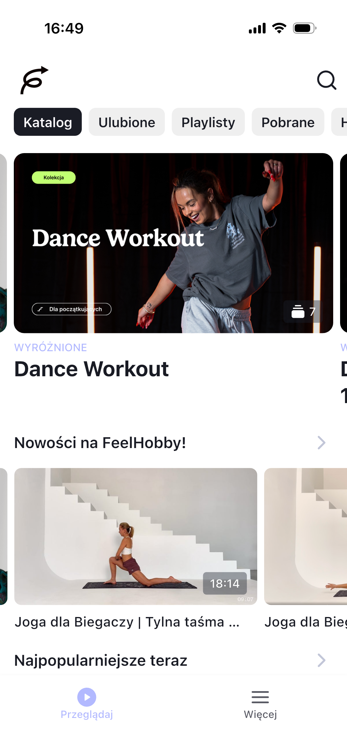 Aplikacja FeelHobby na iPhone