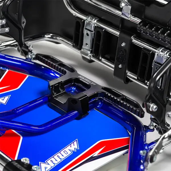 Kartech Adjustable Alloy Heel Rest Mount X6-X1