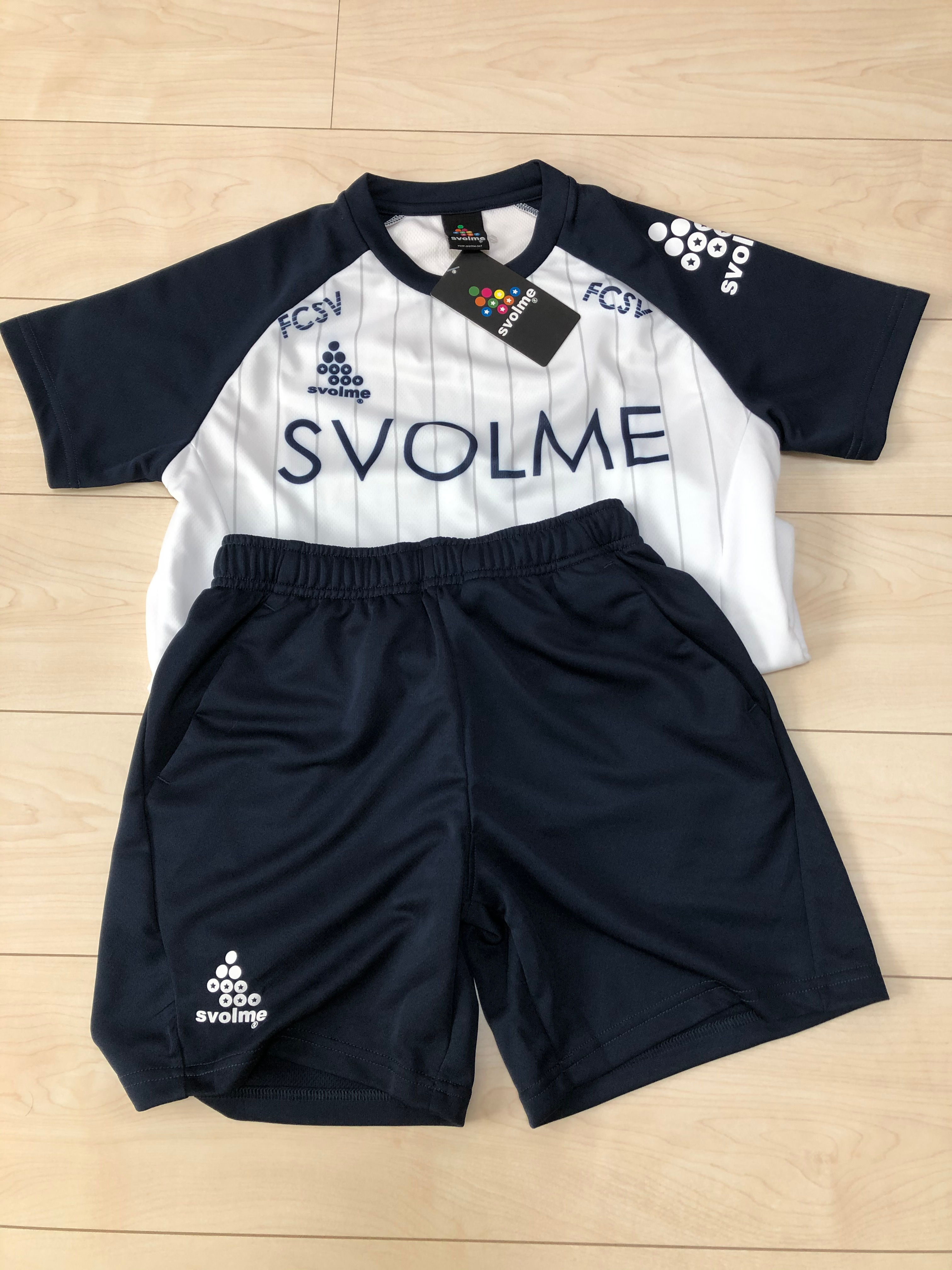 スボルメトレーニングウェア(半袖)白 SVLW