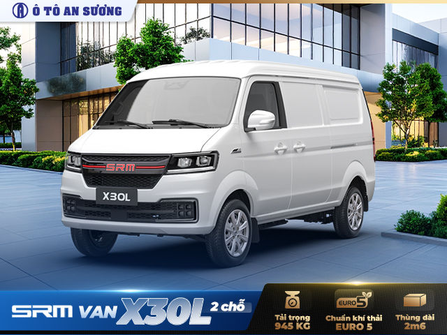 xe tải van srm x30l 2 chỗ