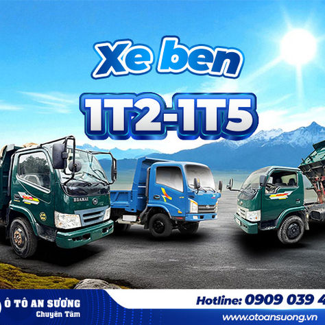 Giá xe ben cũ – Giải pháp tiết kiệm đầu tư