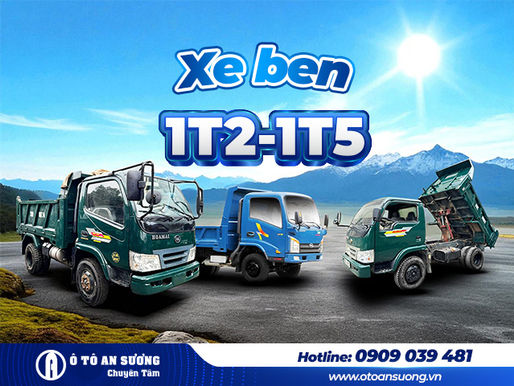 Giá xe ben cũ – Giải pháp tiết kiệm đầu tư