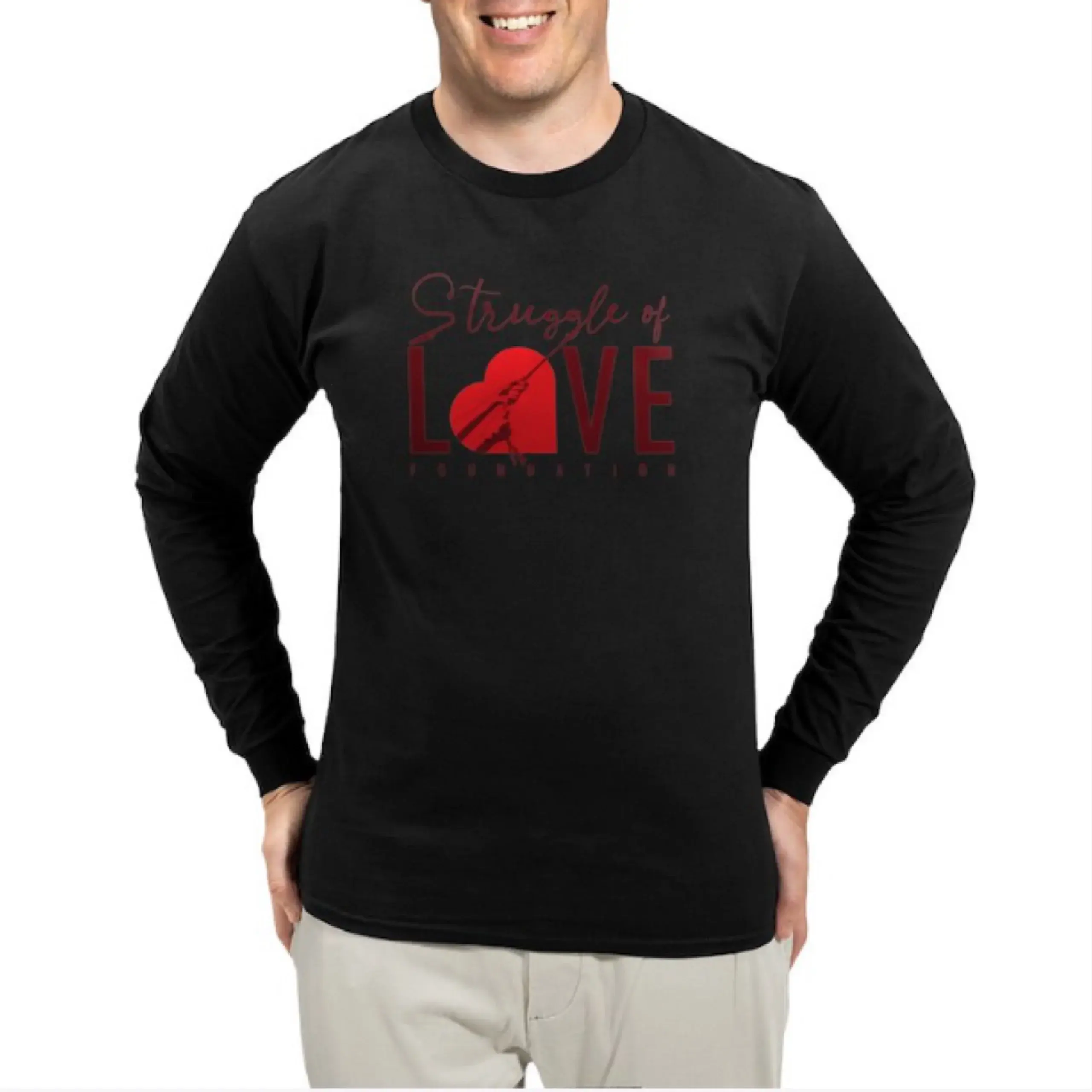 Struggle of love long sleeve shirt