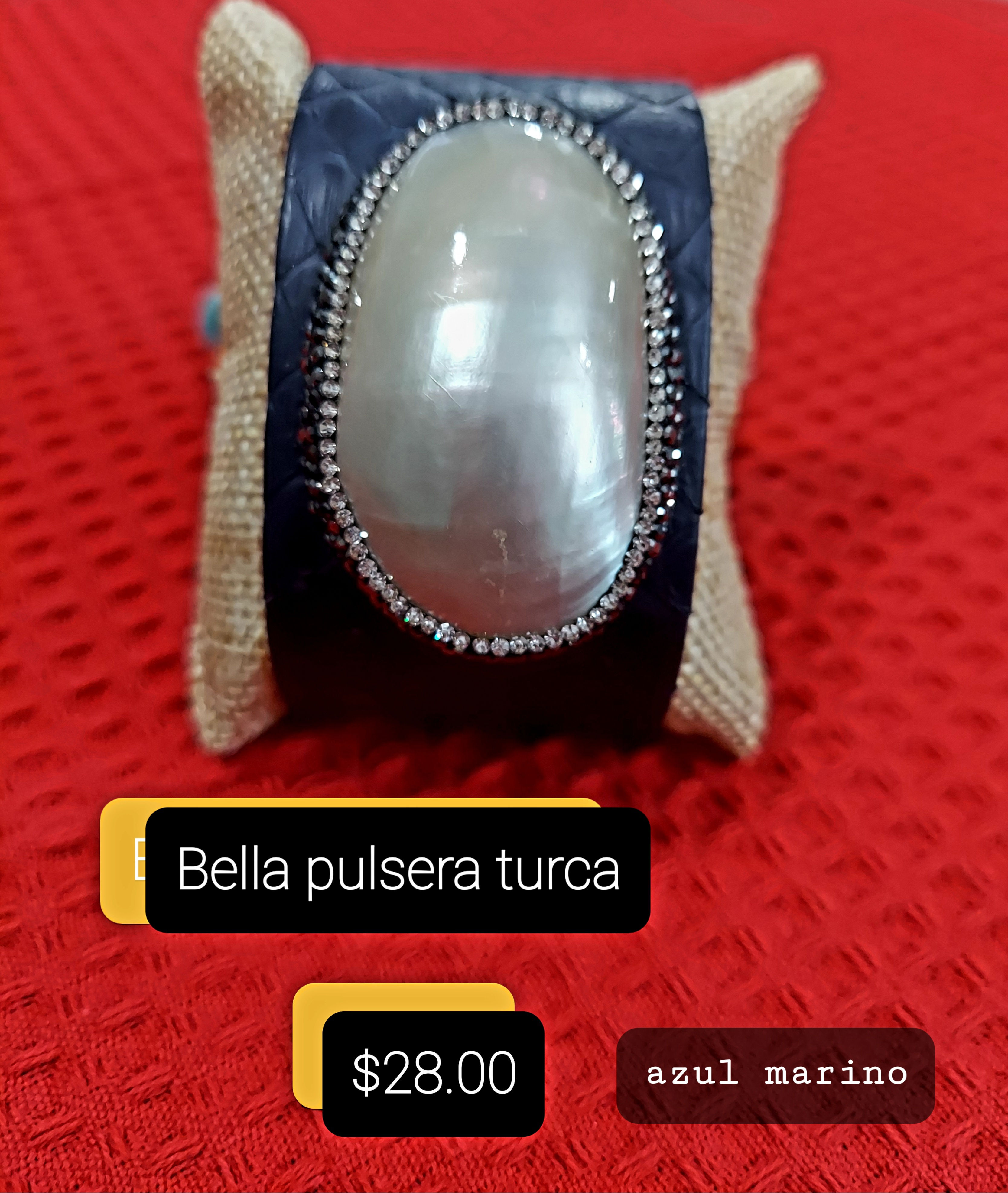 Gladys Gallardo Turkish bracelet