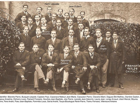 Promo 31-34 Ecole Normale de Lescar