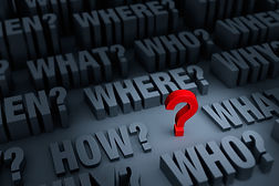 Big red question mark: incident investigation