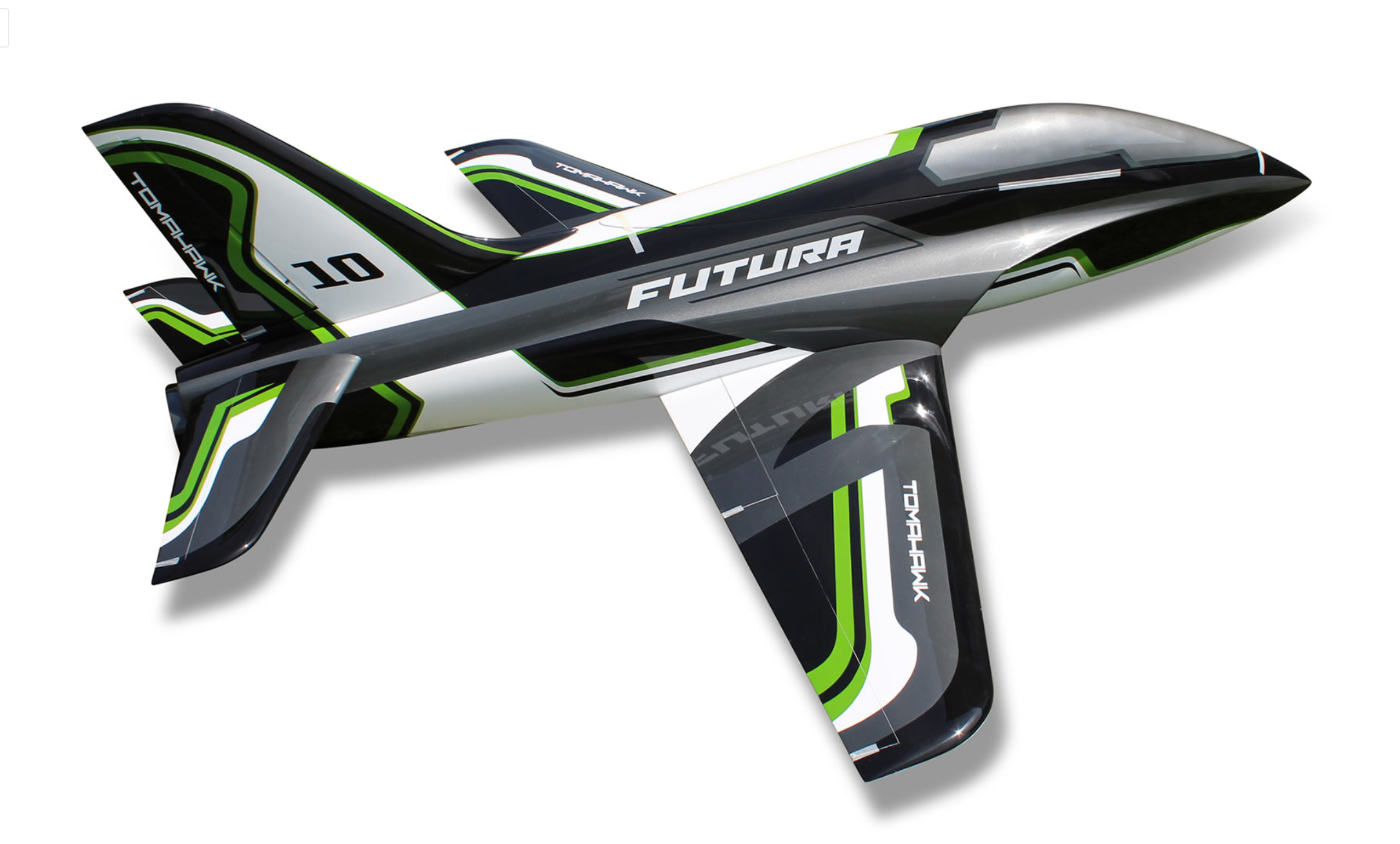 Futura 2.5m full composite kit, painted type E, black , combo with Eectron E-ret