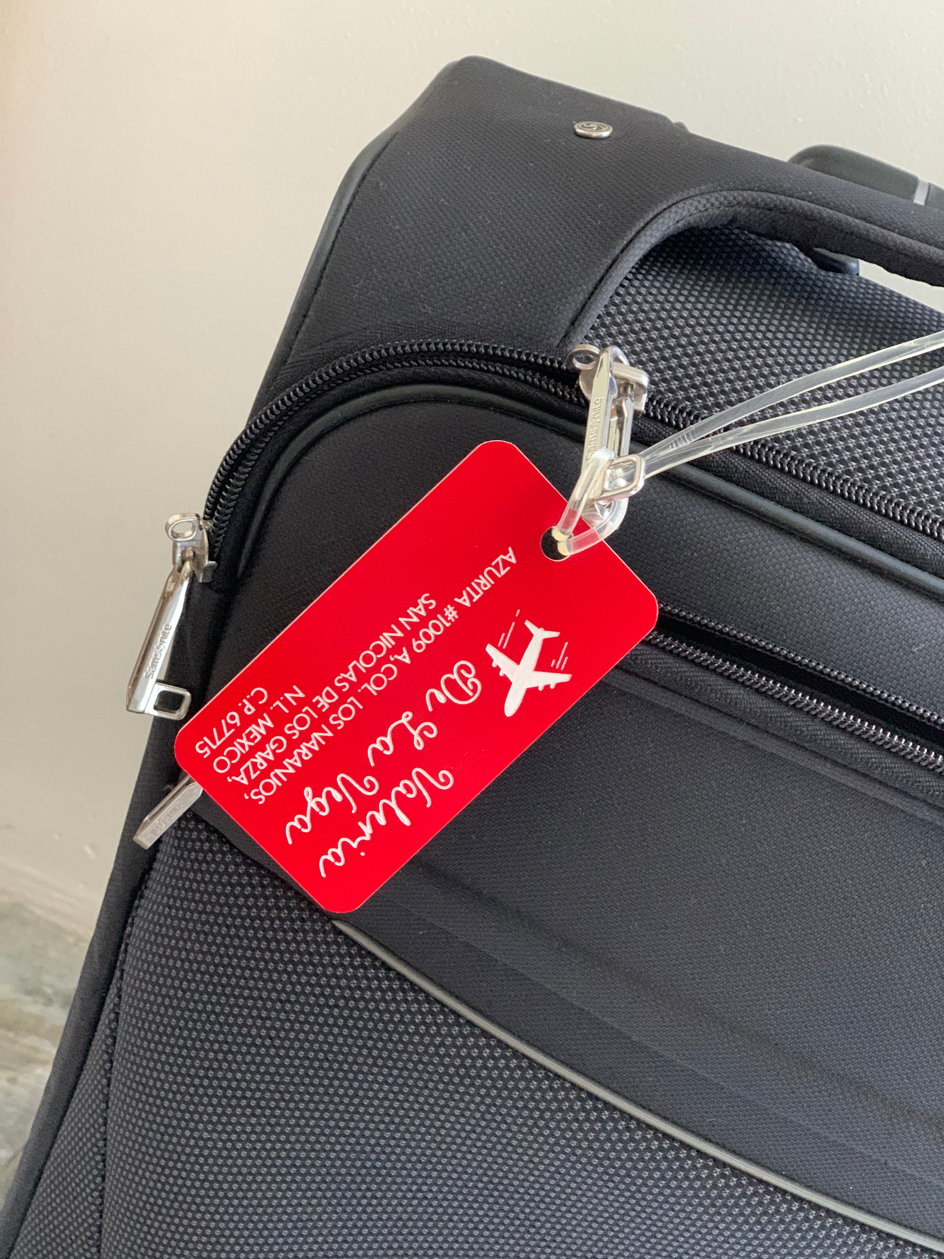 Identificación para maletas