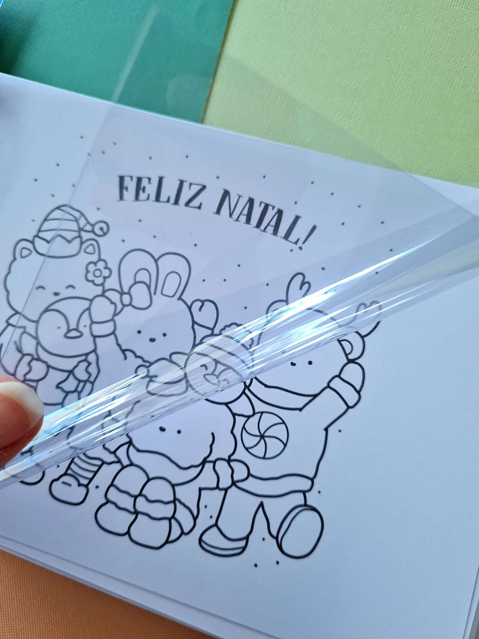 Miniatura: Livro de Colorir Natalino