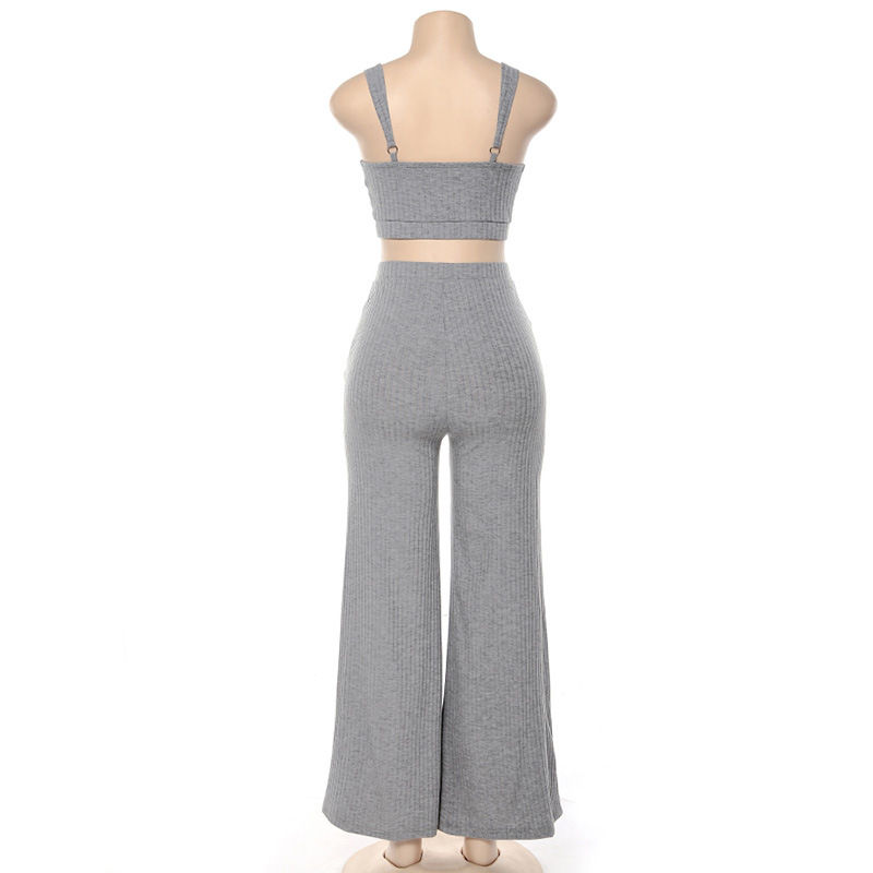 Thumbnail: pant set with flared pant