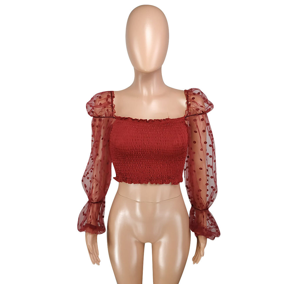 Thumbnail: flare sleeve blouse