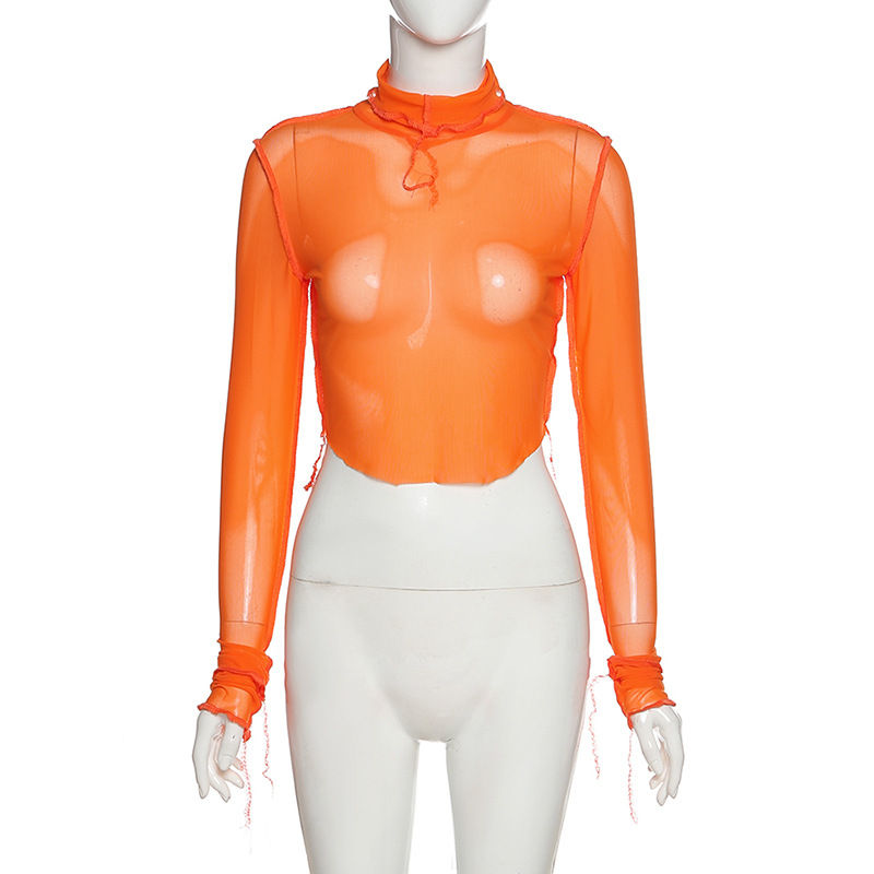 Thumbnail: high collar top