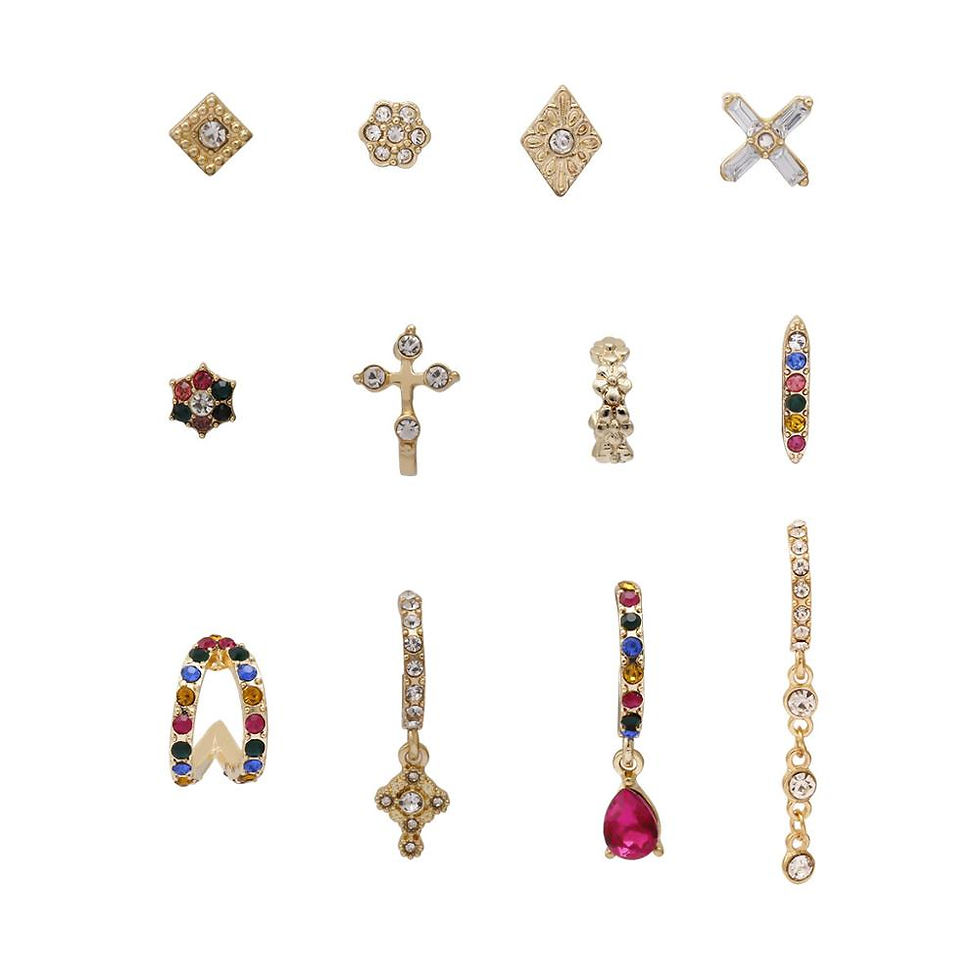 Miniatura: conjunto de pendientes