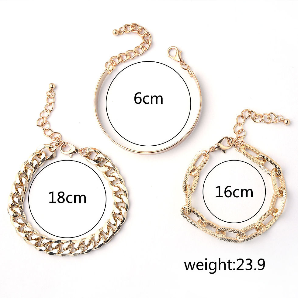 Thumbnail: 3pcs bracelet set