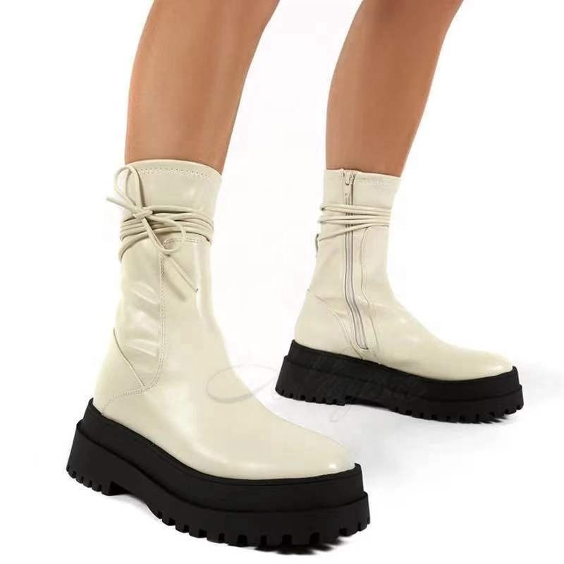 Thumbnail: lace up ankle boot