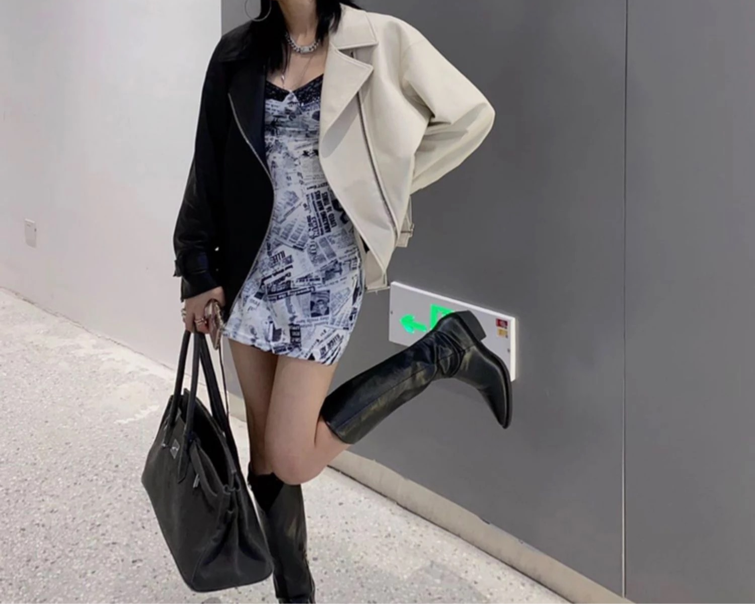 leather jacket