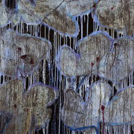 REZA DERAKSHANI, Oil painting, French Riviera France, contemporary art 