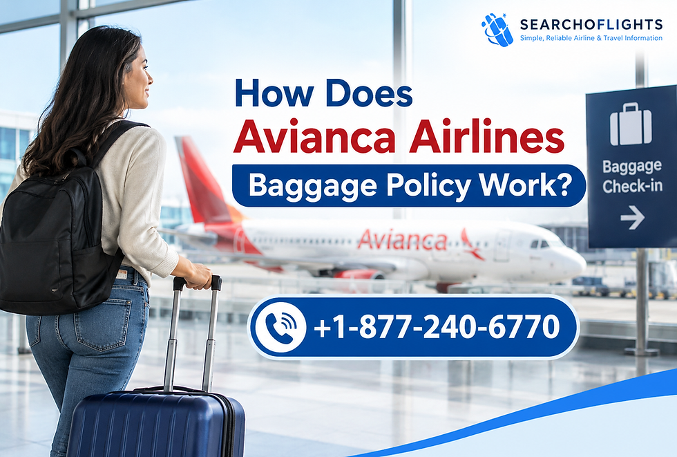 Avianca Airlines Baggage Policy