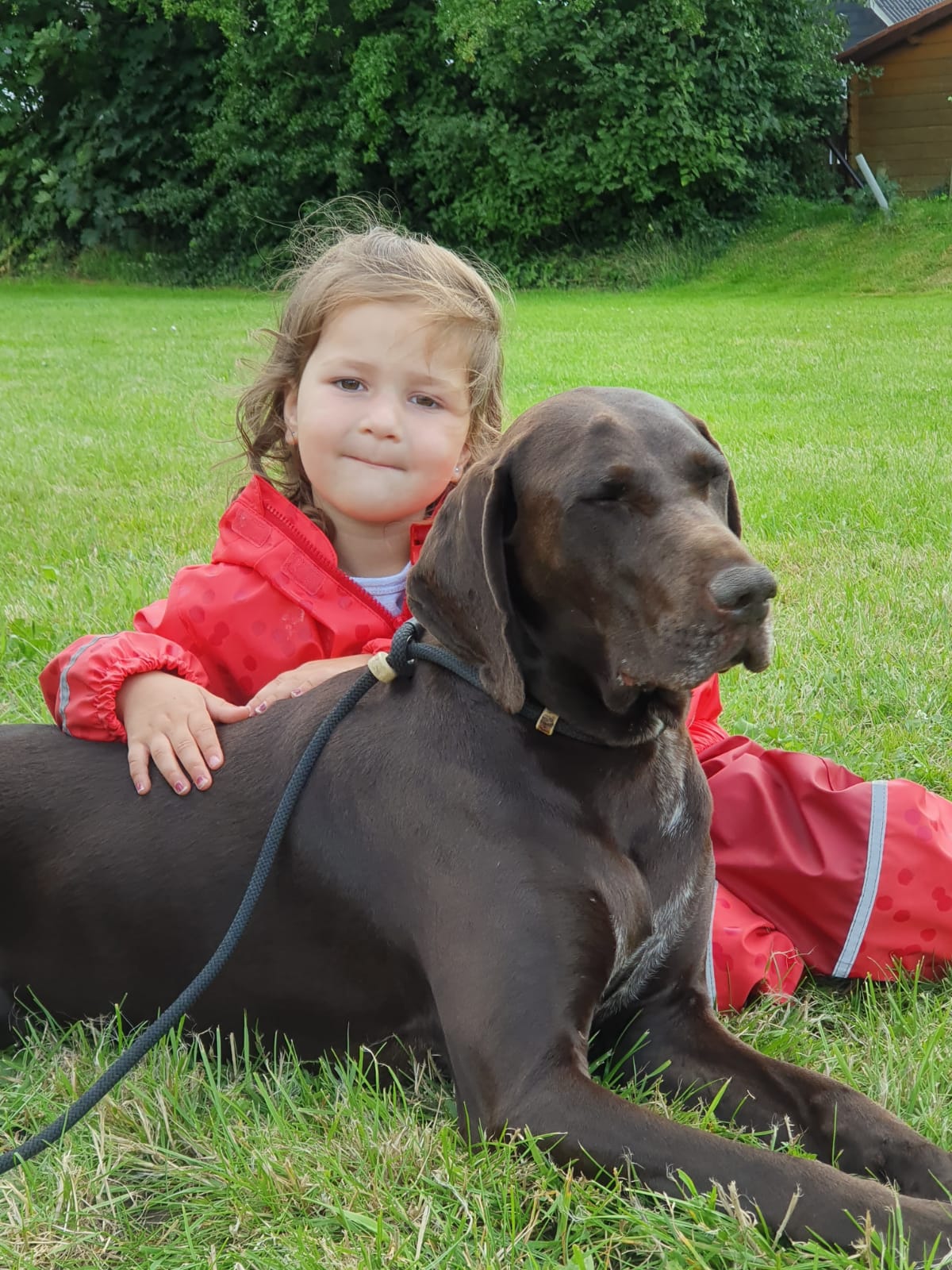 Anna at breed show in Germany