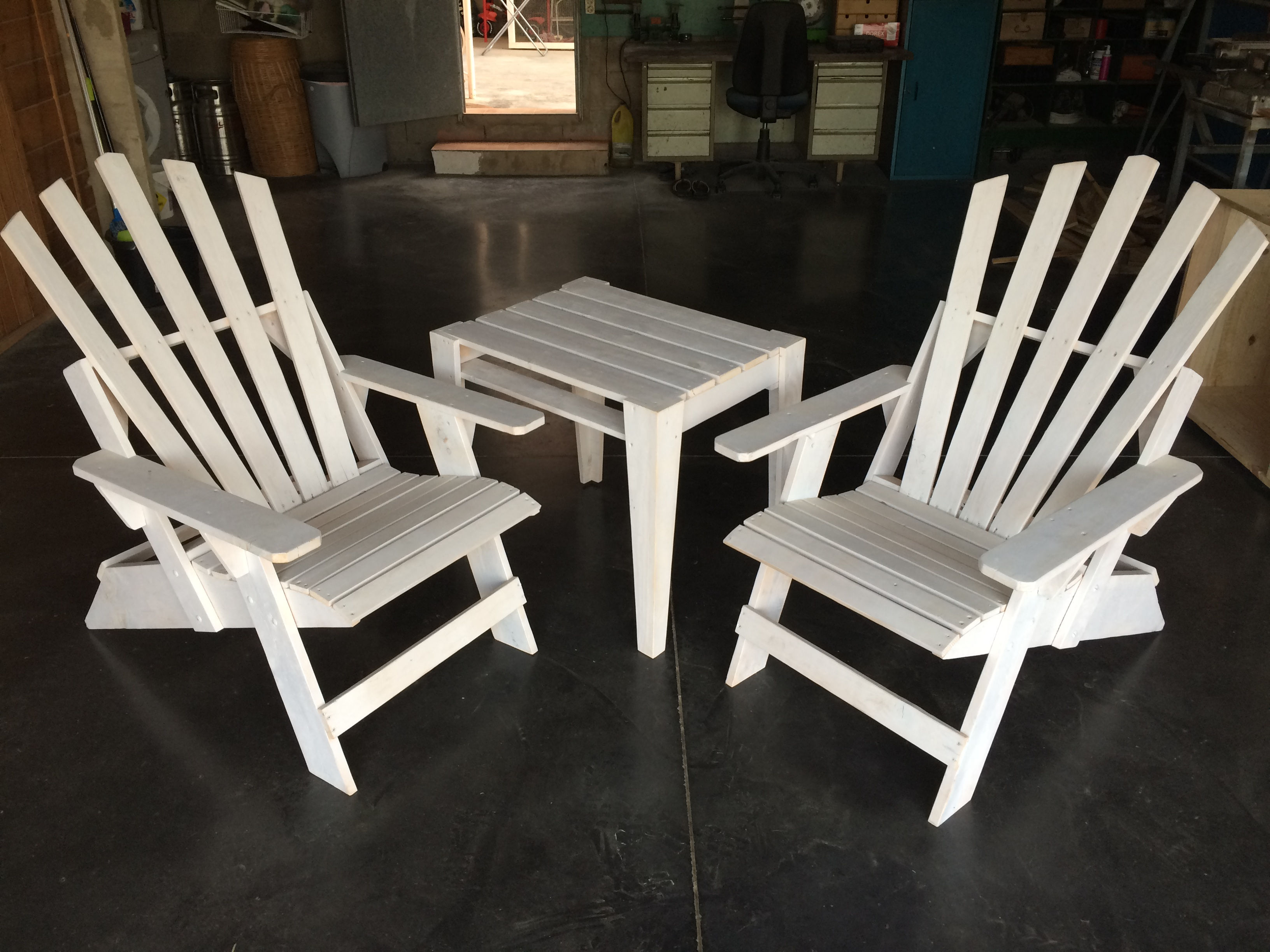 conjunto sillas canadienses