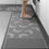 Miniature : Carpets for Kitchen Waterproof Oil-proof Foot Mats Leather Pvc Floor Mat Washabl