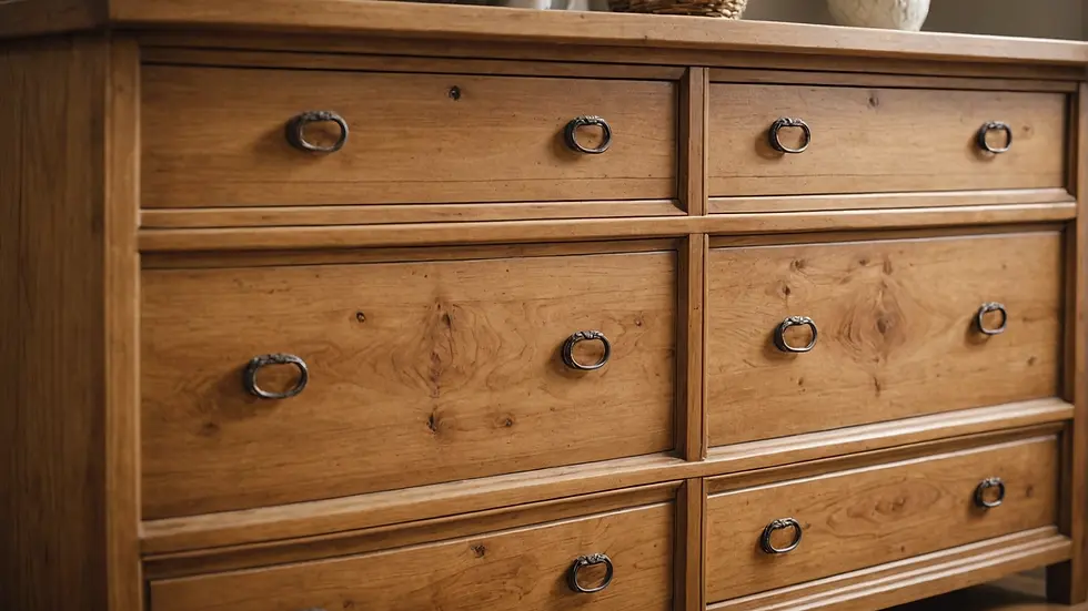 Sanded Dresser Ready for Finish