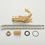 Miniature : Gold Swan Basin Faucet Bathroom Hot Cold Water Mixer Tap Wash Basin Faucet Luxur