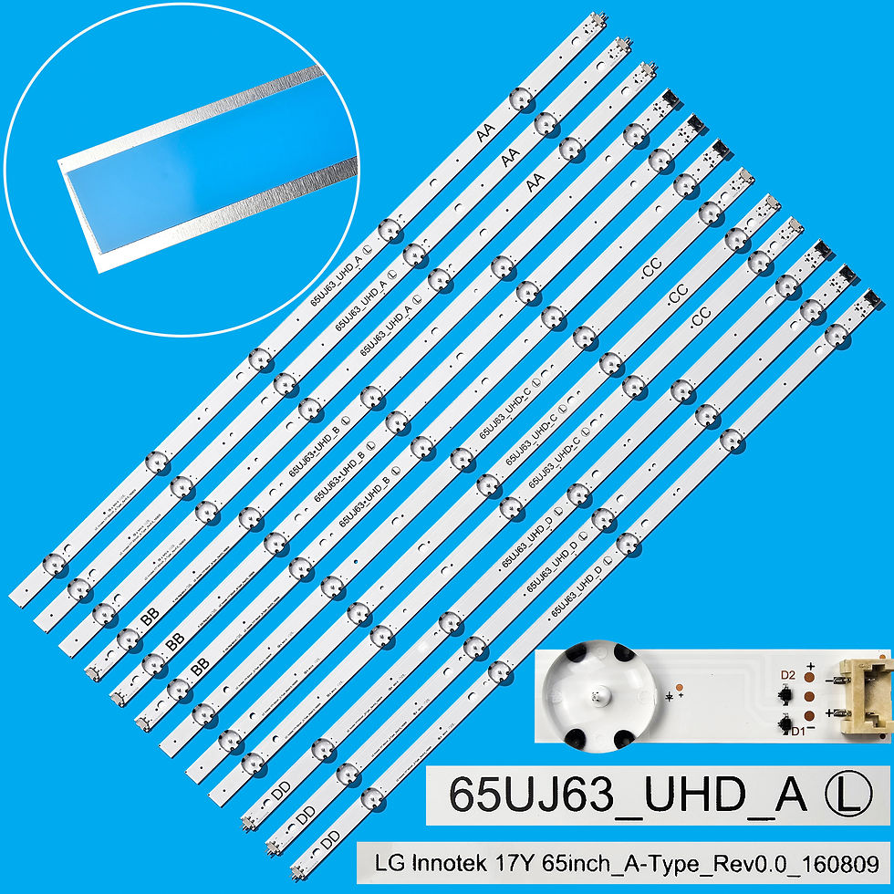 LED backlight strip for 65LG63CJ 65UJ6300 65UJ630V 65UJ634V 65UJ5500 65UK6100 In