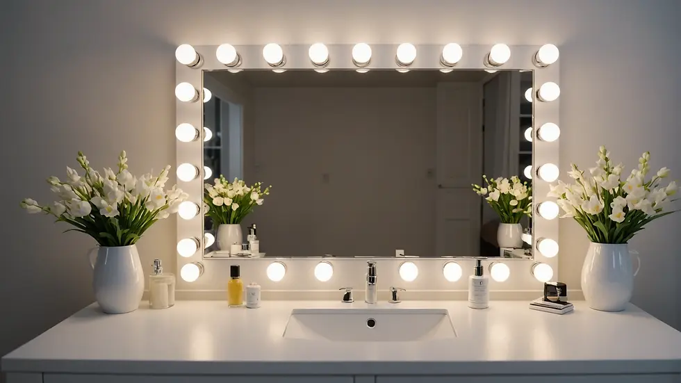 Soft White Vanity