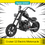 Miniature : HYPER GOGO Cruiser 12 Electric Chopper Motorcycle for Kids 24V 5.2Ah 160W ,Child