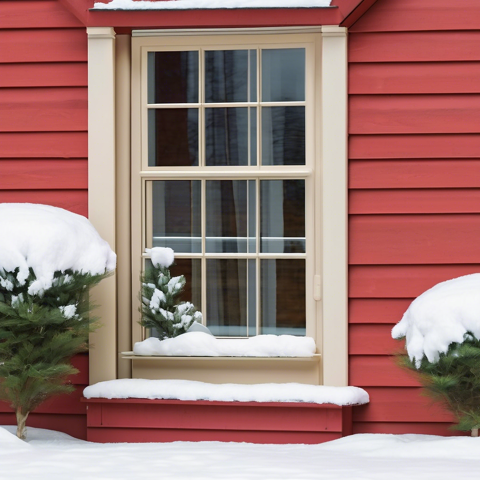 Seal doors and windows in winter