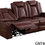 Miniature : Leather Recliner Sofa Couch Set with Light,Power Reclining Sofa with Drop-Down T