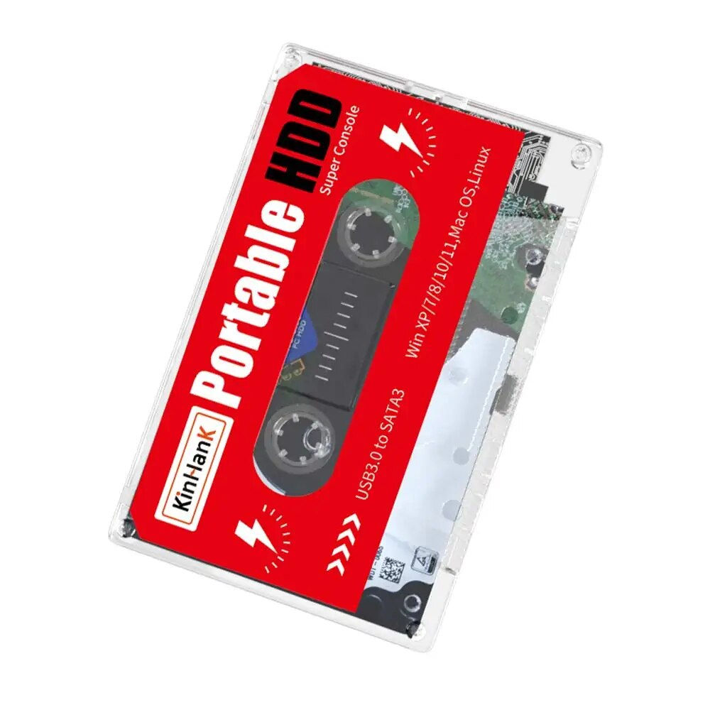 KINHANK Super Console X 2T Gaming HDD Batocera 39 with 120000 Games for PS3/PS2/