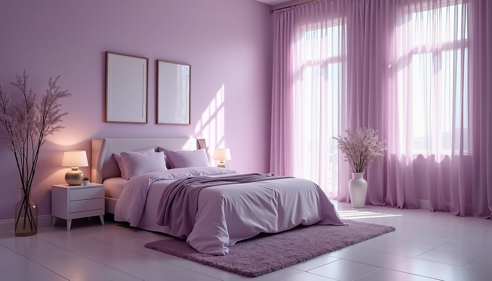 Transform Your Bedroom with the Calming Hue of Lavender
