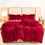Miniature : 3-Piece Luxurious Plush Duvet Cover Set – Cozy & Soft Bedding, Perfect for Bed