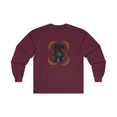 Thumbnail: Black Knight Emblem Long Sleeve Tee