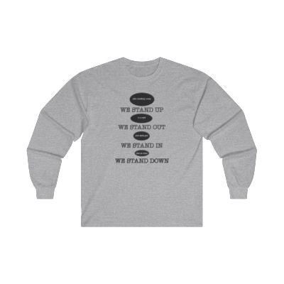 Thumbnail: Unisex Ultra Cotton Long Sleeve Tee - Stand Up, Stand Out  Theme