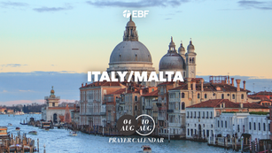 Prayer Calendar | Italy / Malta