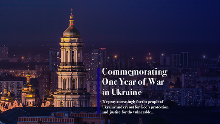 Prayer for One Year of War in Ukraine