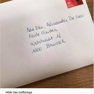 Open Brief aan Alexander De Croo